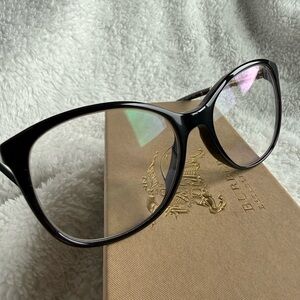 Burberry Black Cat-Eye Glasses